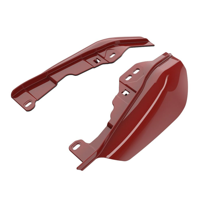 Advanblack Mid-Frame Air Deflectors heat shield For '09Up Harley Davidson Touring