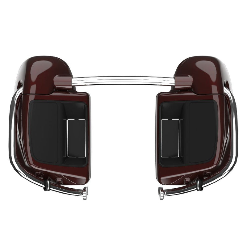Advanblack Rushmore Lower Vented Fairings for 2014-2023 Harley Davidson Touring