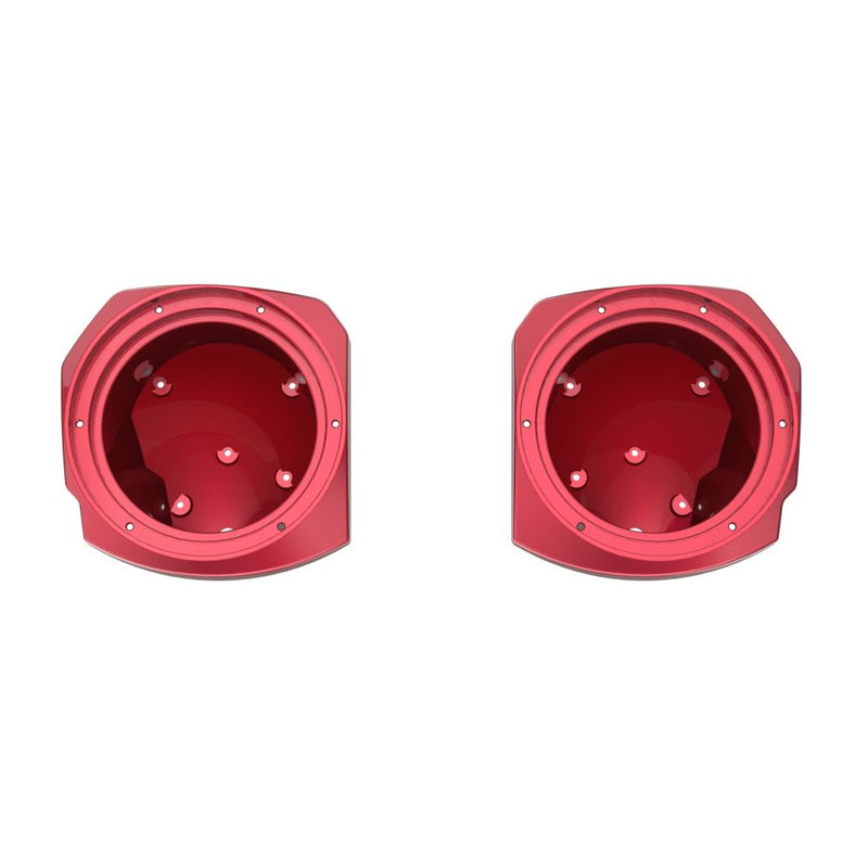 Advanblack Color-Matched 8-inch Speaker Pods for 23.5-Up Harley Touring