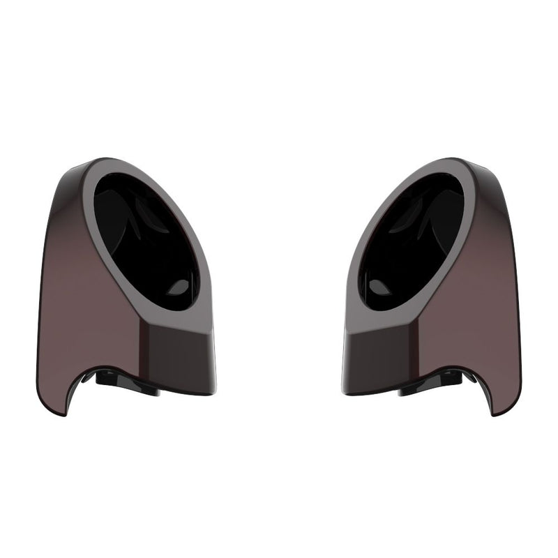 Advanblack Color Matched 6.5 Inch Speaker Pods for Advanblack & Harley King Rear Tour Trunk Pack