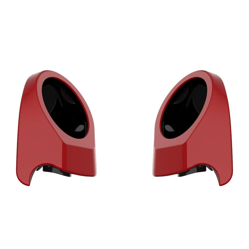 Advanblack Color Matched 6.5 Inch Speaker Pods for Advanblack & Harley King Rear Tour Trunk Pack
