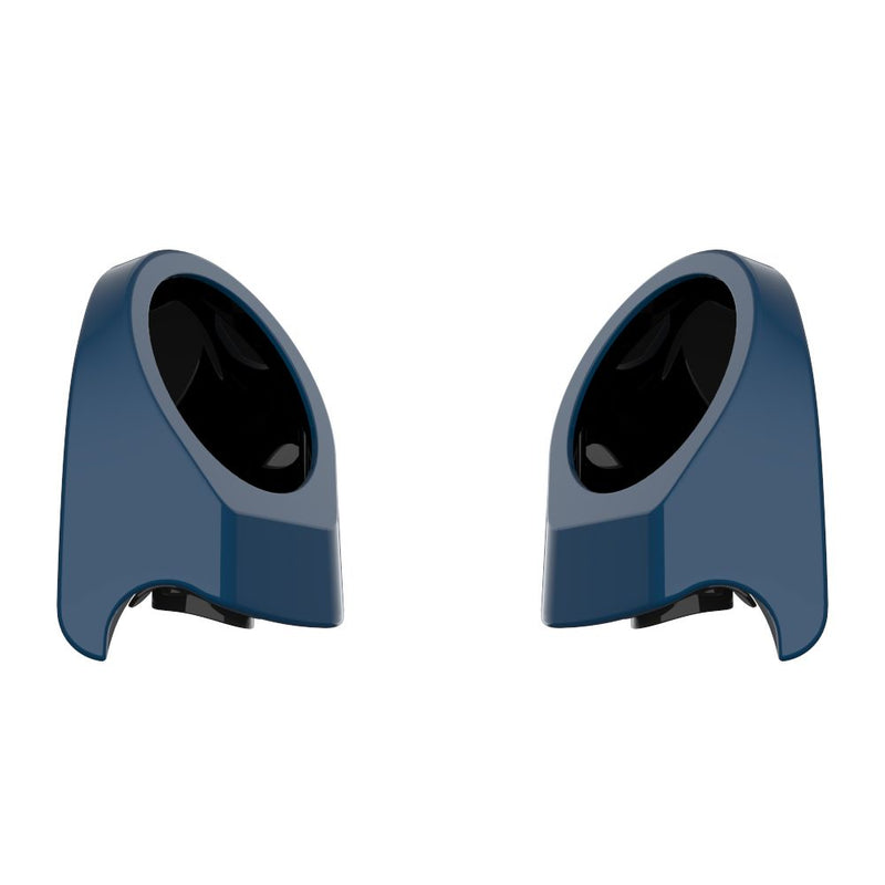 Advanblack Color Matched 6.5 Inch Speaker Pods for Advanblack & Harley King Rear Tour Trunk Pack