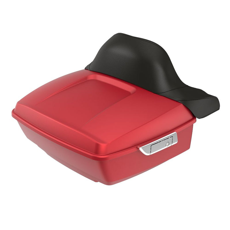 Advanblack King Rear Tour Trunk Pack Trunk Luggage For Indian Chief/ Chieftain/ Dark Horse/ Roadmaster/ Challenger