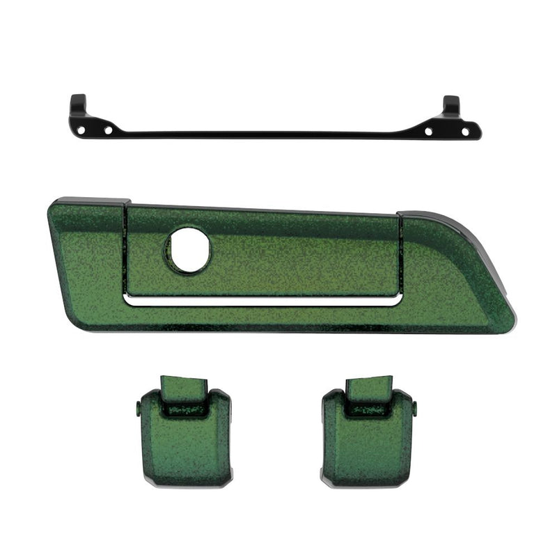 Advanblack Color Matched Hinges & Latch kit  For Advanblack & Harley Razor Chopped King Rear Tour Trunk Pack