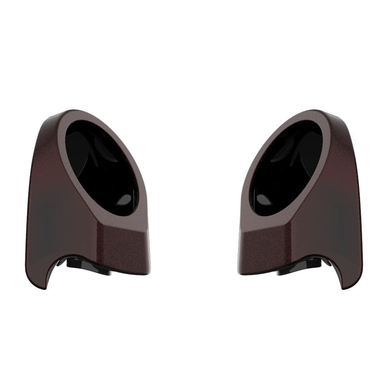 Advanblack Color Matched 6.5 Inch Speaker Pods for Advanblack & Harley King Rear Tour Trunk Pack
