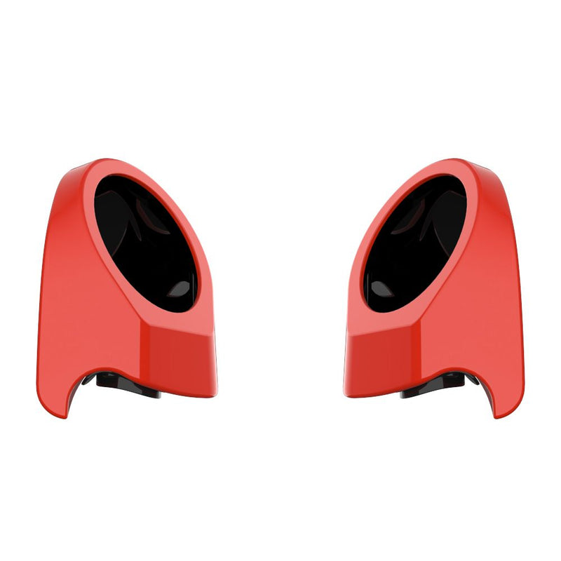 Advanblack Color Matched 6.5 Inch Speaker Pods for Advanblack & Harley King Rear Tour Trunk Pack