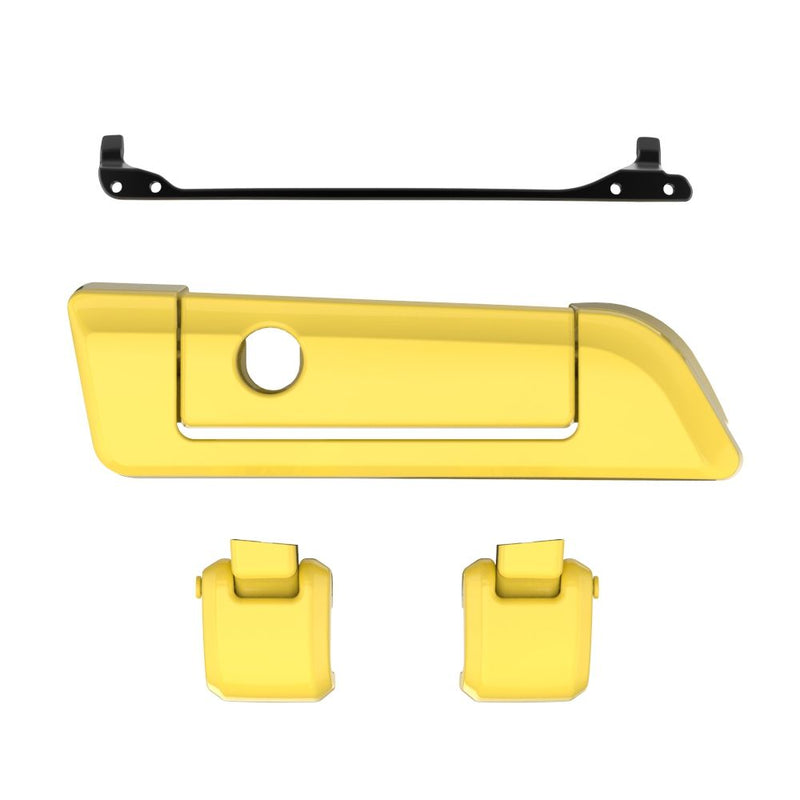 Advanblack Color Matched Hinges & Latch kit  For Advanblack & Harley Razor Chopped King Rear Tour Trunk Pack