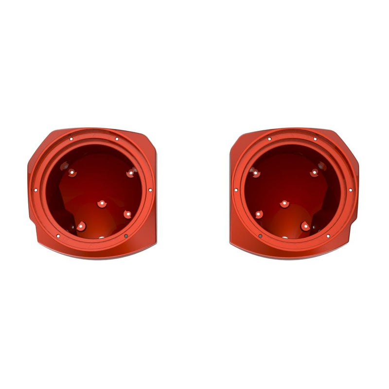 Advanblack Color-Matched 8-inch Speaker Pods for 23.5-Up Harley Touring