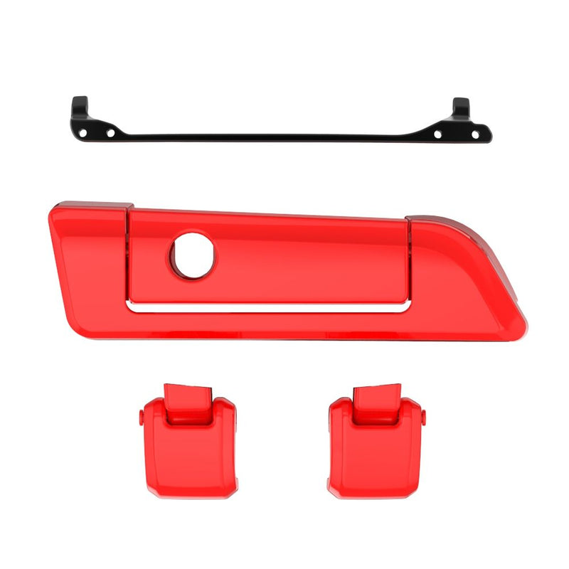 Advanblack Color Matched Hinges & Latch kit  For Advanblack & Harley Razor Chopped King Rear Tour Trunk Pack
