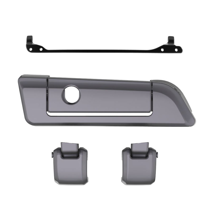 Advanblack Color Matched Hinges & Latch kit  For Advanblack & Harley Razor Chopped King Rear Tour Trunk Pack