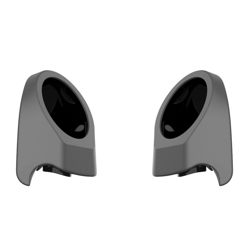 Advanblack Color Matched 6.5 Inch Speaker Pods for Advanblack & Harley King Rear Tour Trunk Pack