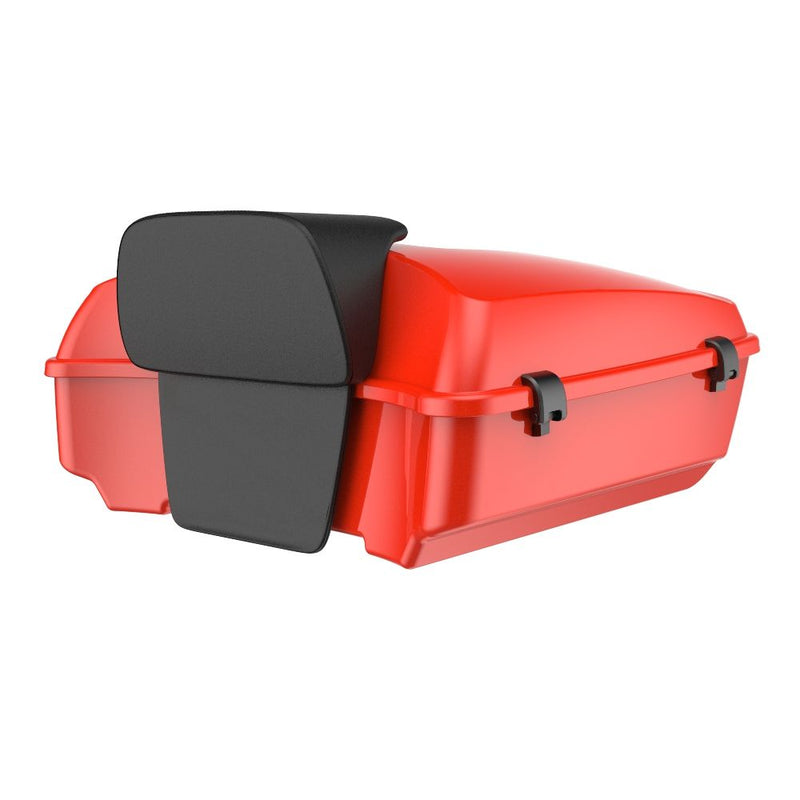 Advanblack Chopped Rear Tour Trunk Pack For  '97-'26 Harley Touring / Softail