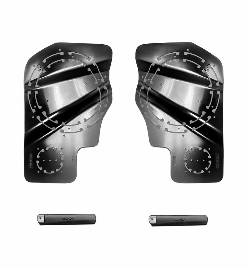 CICADA AUDIO H-D® 24HDRINGT DIRECT-FIT TEMPLATE KIT FOR 24HDRING10