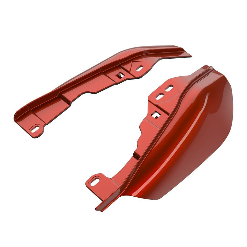 Advanblack Mid-Frame Air Deflectors heat shield For '09Up Harley Davidson Touring