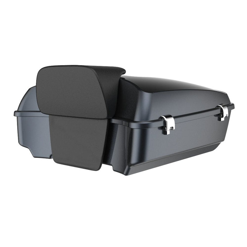 Advanblack Chopped Rear Tour Trunk Pack For  '97-'26 Harley Touring / Softail