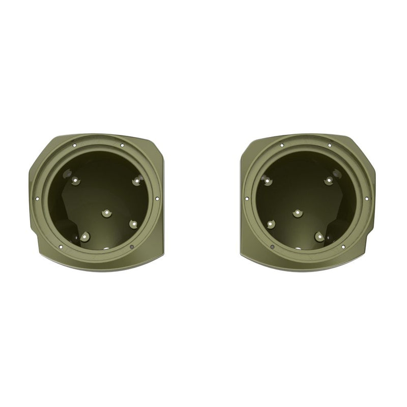 Advanblack Color-Matched 8-inch Speaker Pods for 23.5-Up Harley Touring