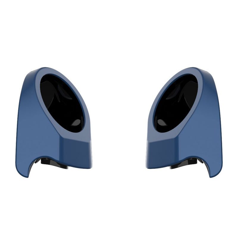 Advanblack Color Matched 6.5 Inch Speaker Pods for Advanblack & Harley King Rear Tour Trunk Pack