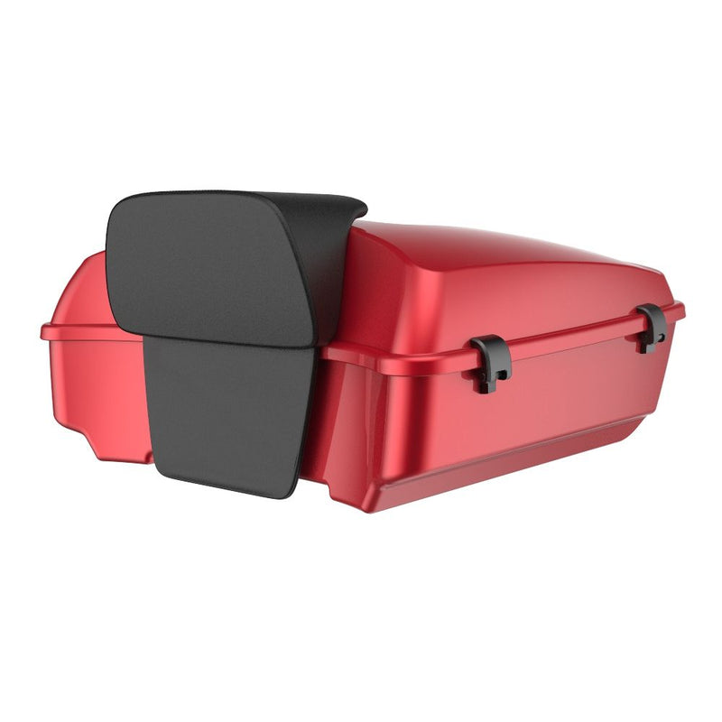 Advanblack Chopped Rear Tour Trunk Pack For  '97-'26 Harley Touring / Softail