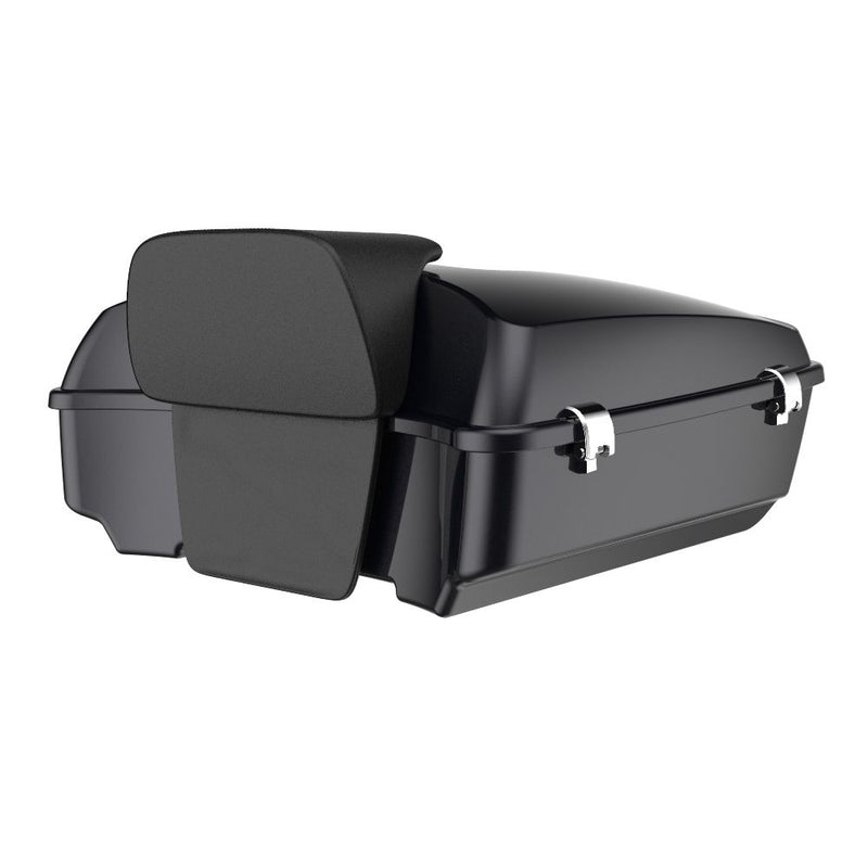 Advanblack Chopped Rear Tour Trunk Pack For  '97-'26 Harley Touring / Softail