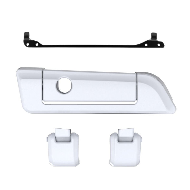 Advanblack Color Matched Hinges & Latch kit  For Advanblack & Harley Razor Chopped King Rear Tour Trunk Pack