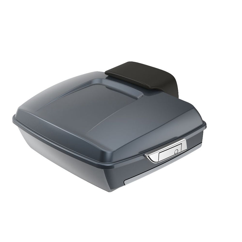 Advanblack Chopped Rear Tour Trunk Pack For  '97-'26 Harley Touring / Softail