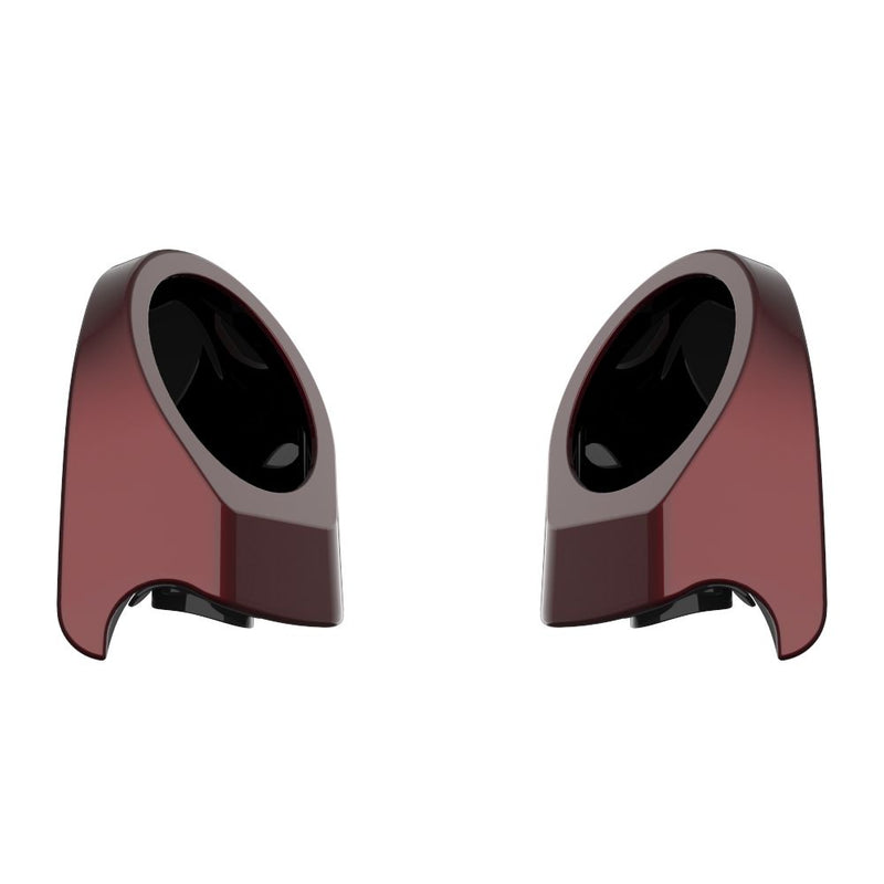 Advanblack Color Matched 6.5 Inch Speaker Pods for Advanblack & Harley King Rear Tour Trunk Pack