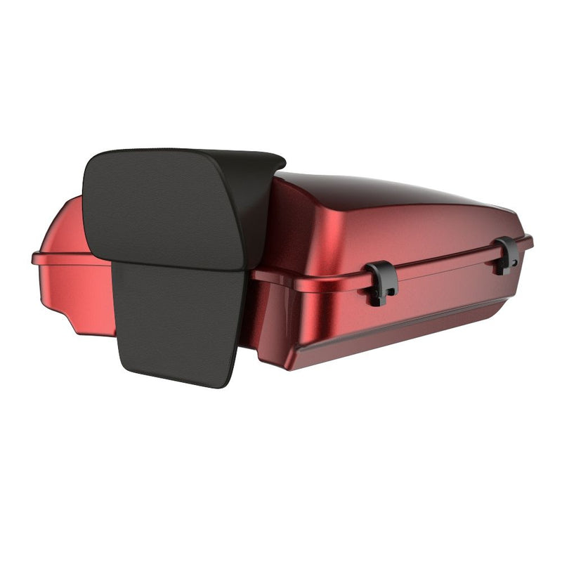 Advanblack Razor Rear Tour Trunk Pack For  '97-'26 Harley Touring / Softail