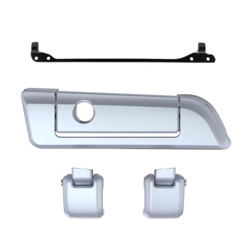 Advanblack Color Matched Hinges & Latch kit  For Advanblack & Harley Razor Chopped King Rear Tour Trunk Pack