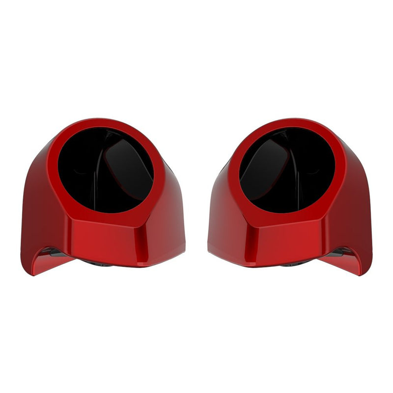 Advanblack Color Matched 6.5 Inch Speaker Pods for Advanblack & Harley King Rear Tour Trunk Pack