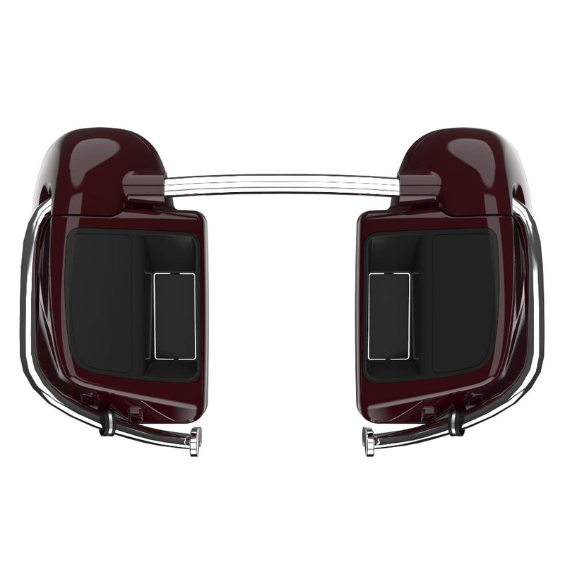 Advanblack Rushmore Lower Vented Fairings for 2014-2023 Harley Davidson Touring