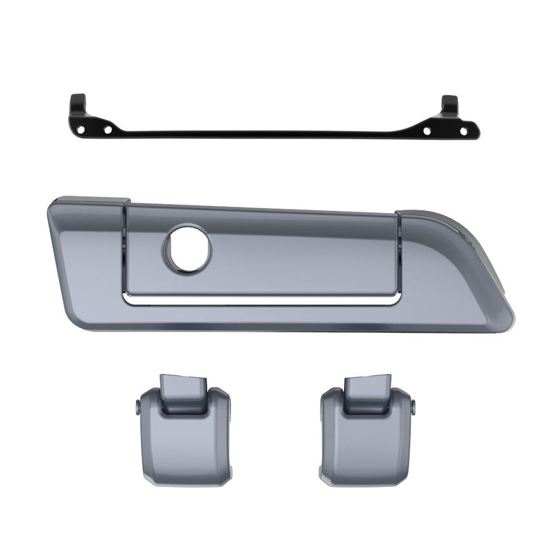 Advanblack Color Matched Hinges & Latch kit  For Advanblack & Harley Razor Chopped King Rear Tour Trunk Pack