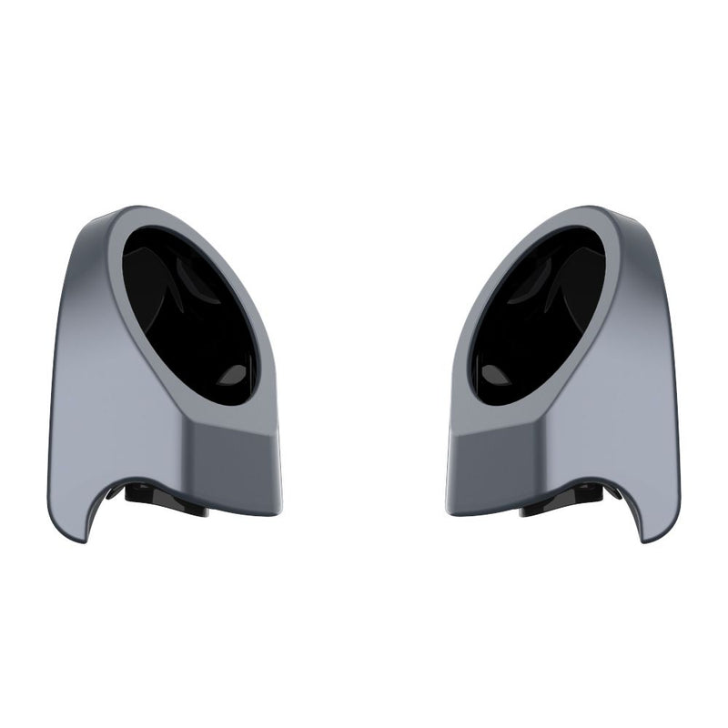 Advanblack Color Matched 6.5 Inch Speaker Pods for Advanblack & Harley King Rear Tour Trunk Pack
