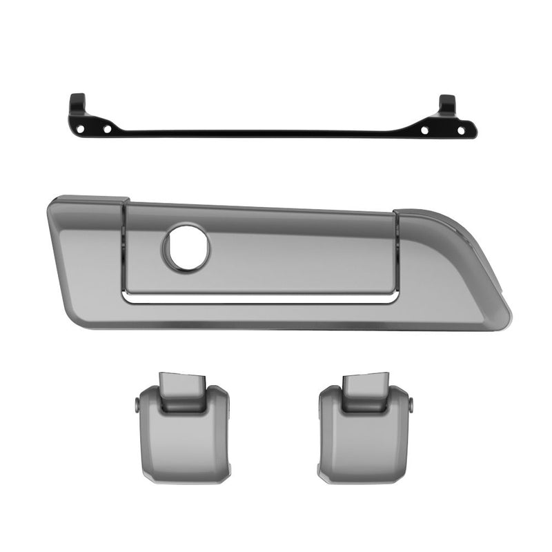 Advanblack Color Matched Hinges & Latch kit  For Advanblack & Harley Razor Chopped King Rear Tour Trunk Pack