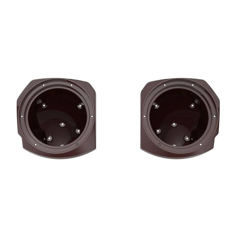Advanblack Color-Matched 8-inch Speaker Pods for 23.5-Up Harley Touring