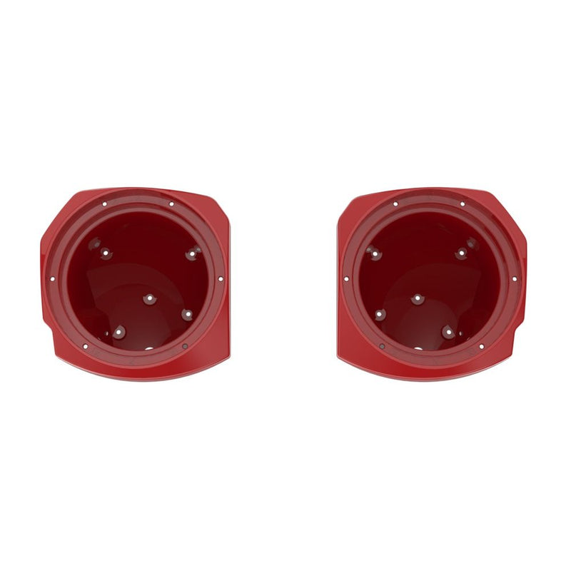 Advanblack Color-Matched 8-inch Speaker Pods for 23.5-Up Harley Touring