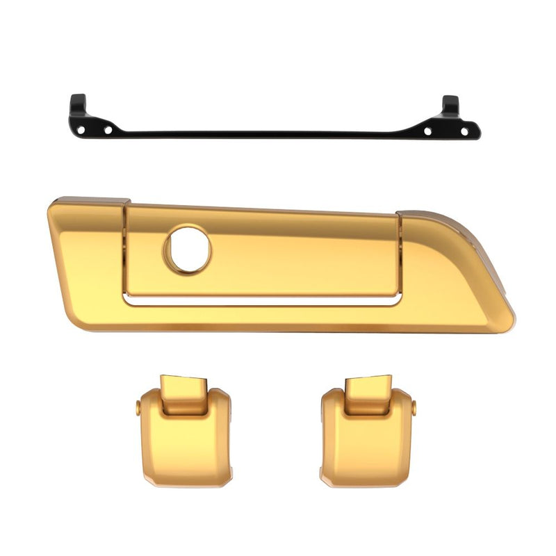 Advanblack Color Matched Hinges & Latch kit  For Advanblack & Harley Razor Chopped King Rear Tour Trunk Pack