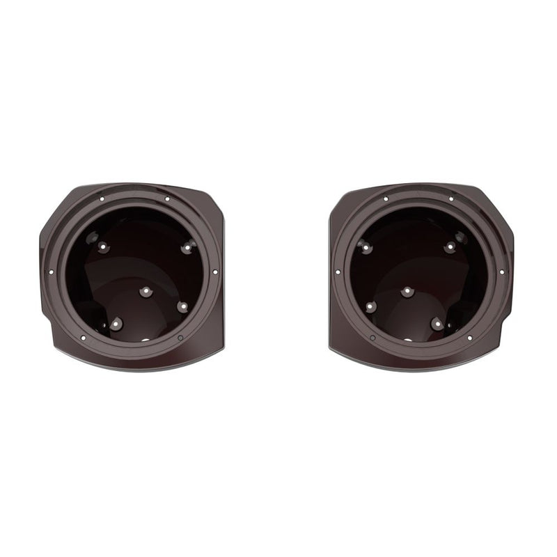 Advanblack Color-Matched 8-inch Speaker Pods for 23.5-Up Harley Touring