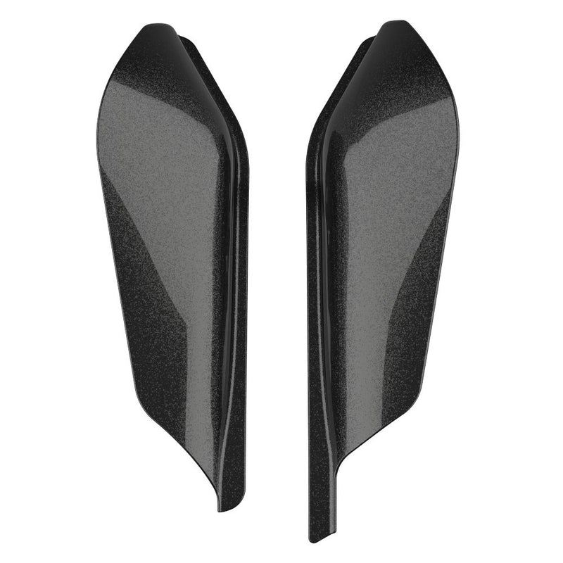 Advanblack Mid-Frame Air Deflectors heat shield For '09Up Harley Davidson Touring