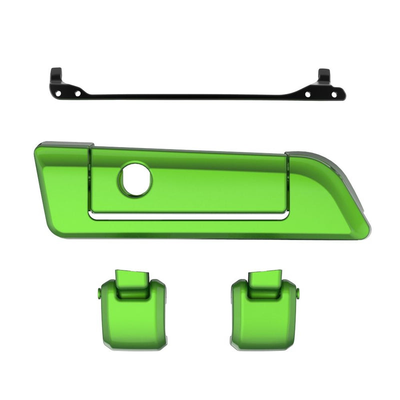 Advanblack Color Matched Hinges & Latch kit  For Advanblack & Harley Razor Chopped King Rear Tour Trunk Pack
