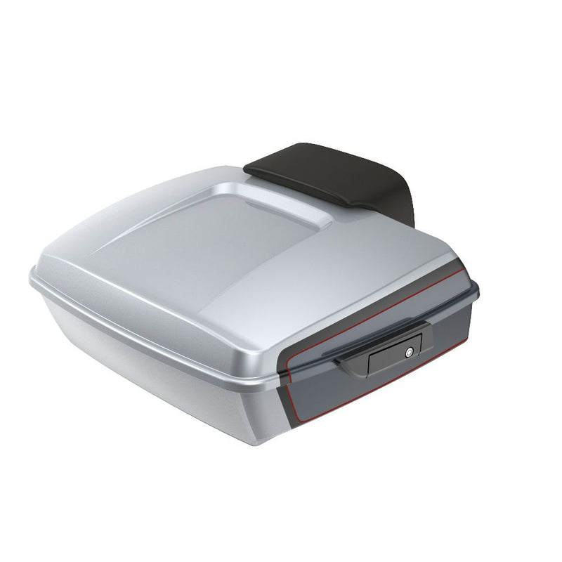 Advanblack Chopped Rear Tour Trunk Pack For  '97-'26 Harley Touring / Softail