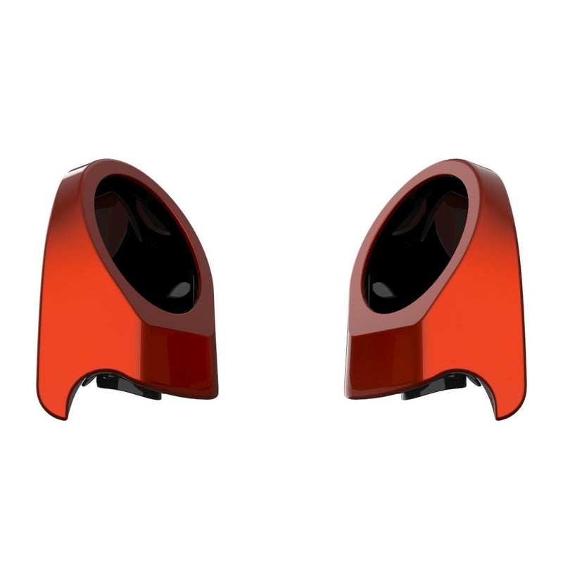 Advanblack Color Matched 6.5 Inch Speaker Pods for Advanblack & Harley King Rear Tour Trunk Pack