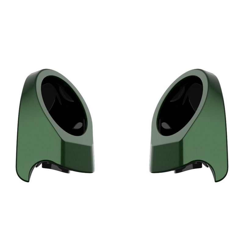 Advanblack Color Matched 6.5 Inch Speaker Pods for Advanblack & Harley King Rear Tour Trunk Pack