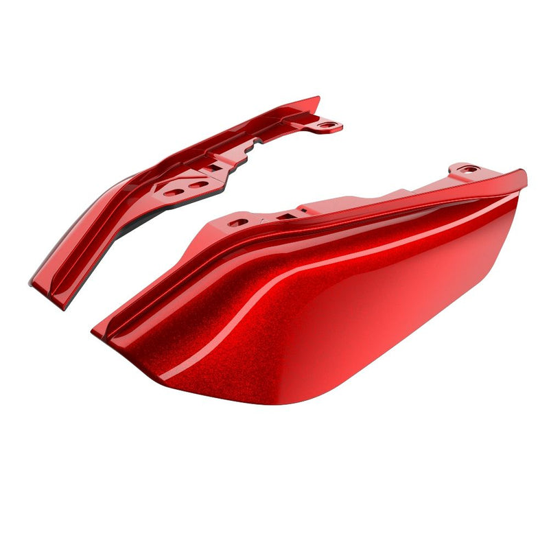 Advanblack Mid-Frame Air Deflectors heat shield For '09Up Harley Davidson Touring
