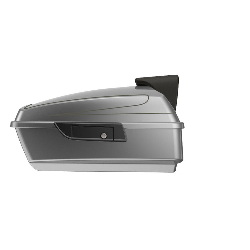 Advanblack Chopped Rear Tour Trunk Pack For  '97-'26 Harley Touring / Softail