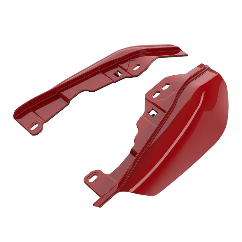 Advanblack Mid-Frame Air Deflectors heat shield For '09Up Harley Davidson Touring