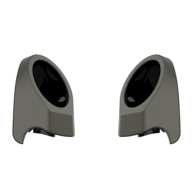 Advanblack Color Matched 6.5 Inch Speaker Pods for Advanblack & Harley King Rear Tour Trunk Pack
