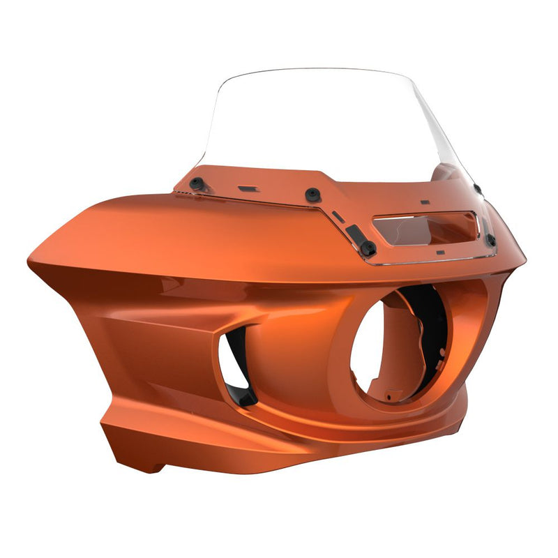 Advanblack Color-Matched ST Style Front fairings For Harley Road King, Low Rider/ S, Street Bob, Slim,Fat Bob & Dyna