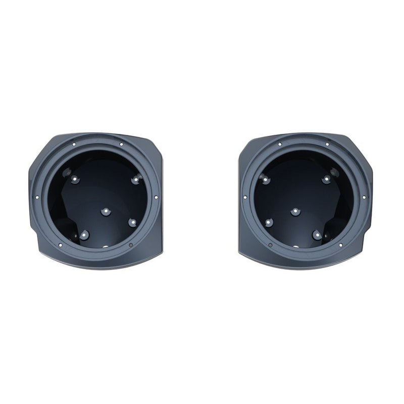 Advanblack Color-Matched 8-inch Speaker Pods for 23.5-Up Harley Touring