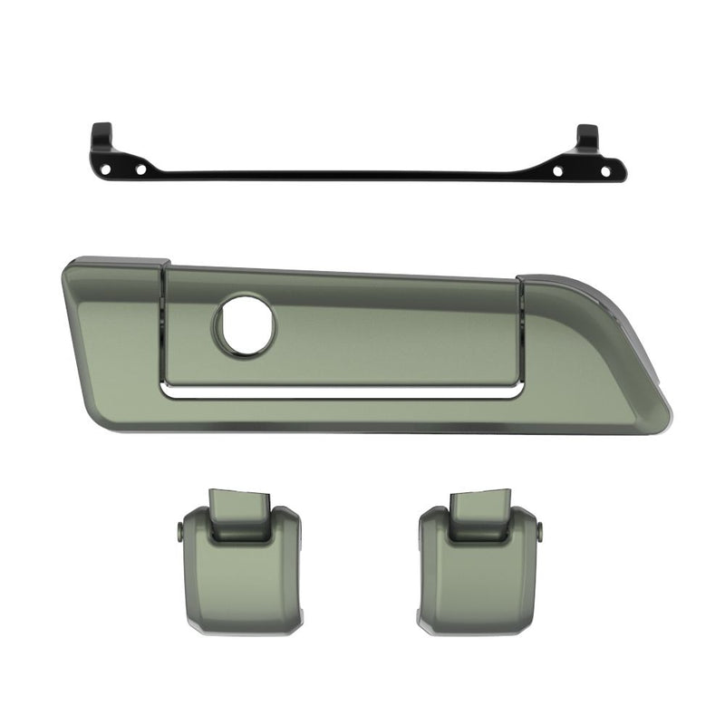 Advanblack Color Matched Hinges & Latch kit  For Advanblack & Harley Razor Chopped King Rear Tour Trunk Pack