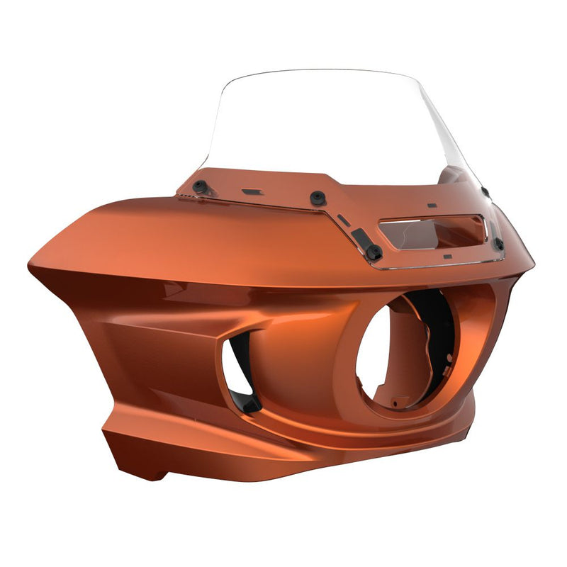 Advanblack Color-Matched ST Style Front fairings For Harley Road King, Low Rider/ S, Street Bob, Slim,Fat Bob & Dyna